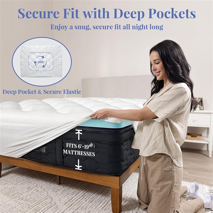 4 Inch Dual Layer Queen Mattress Topper manufacturers