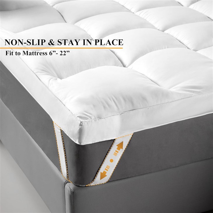 Thick Fitted Mattress Topper manufacturers