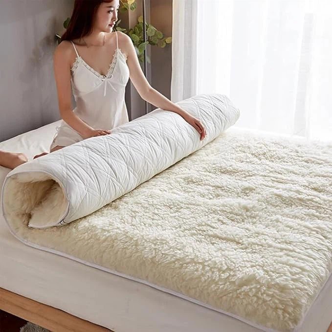 Thicken Warm Wool Bed Pad suppliers
