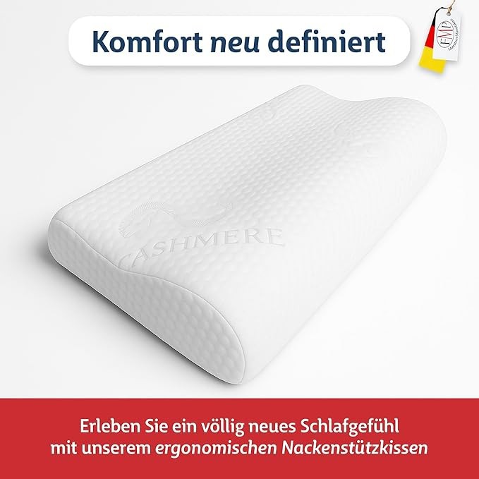 Ergonomic Wave Neck Visco Pillow high quality