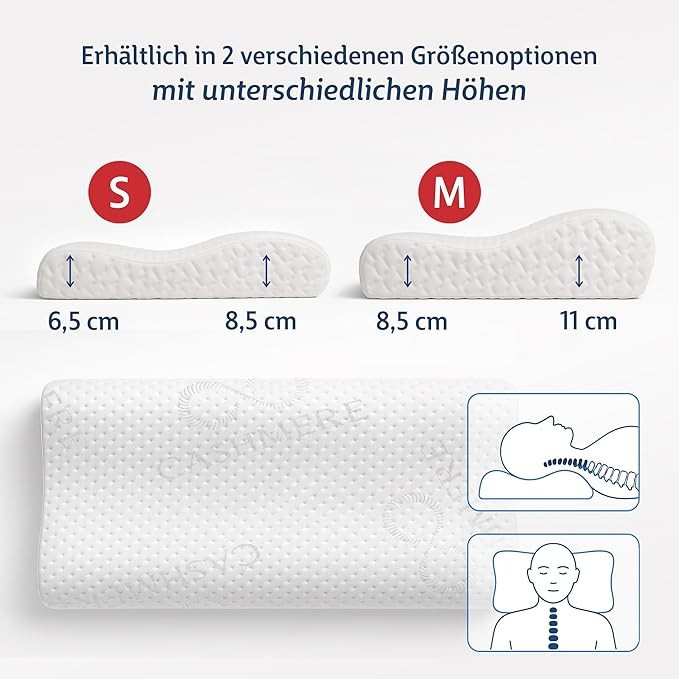 Ergonomic Wave Neck Visco Pillow best